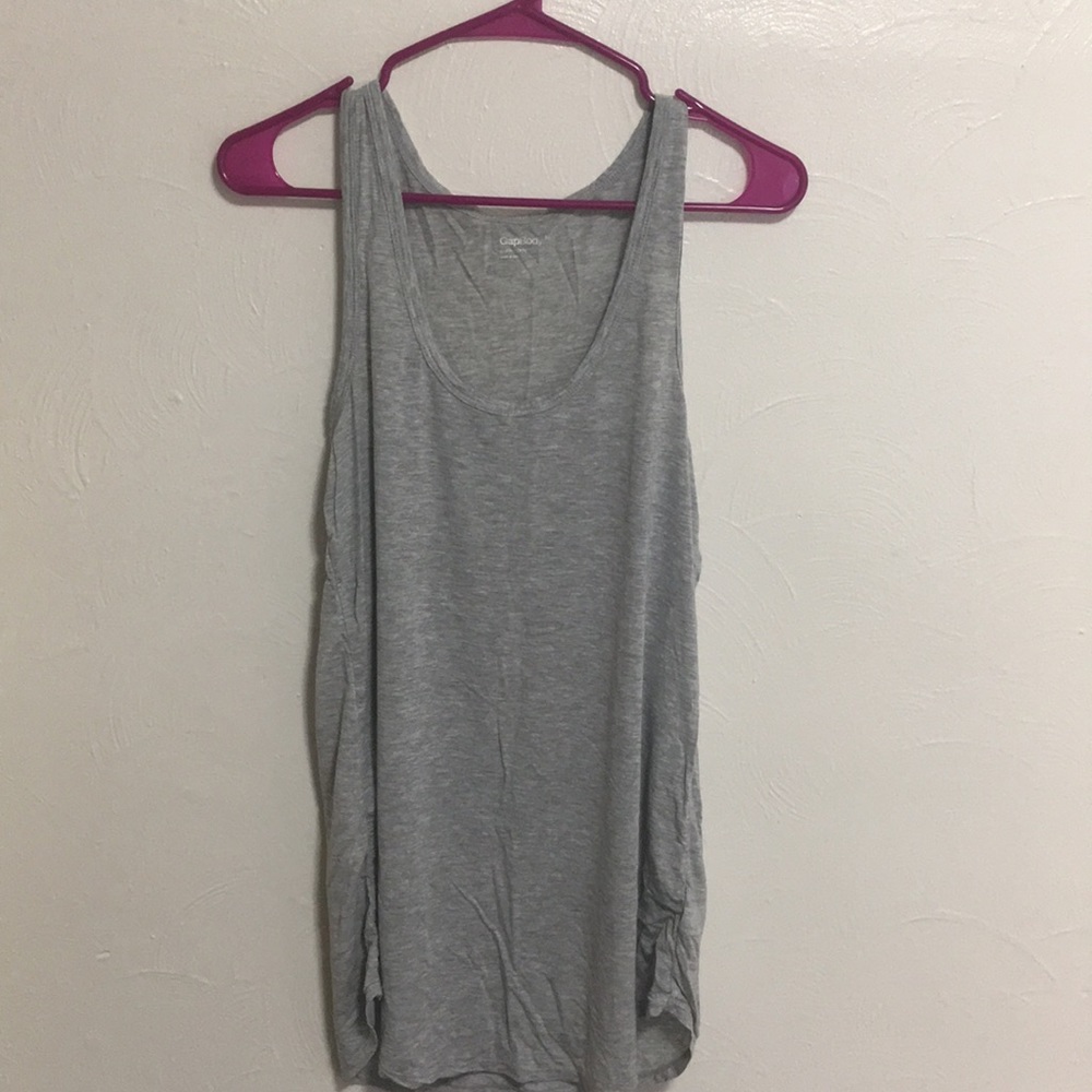 Extra long grey tank!